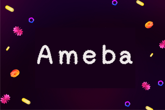 Ameba Font: A Creative Script for Editorial Design