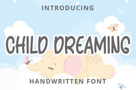 Child Dreaming: A Playful Script Handwritten Typeface for Modern Web Design