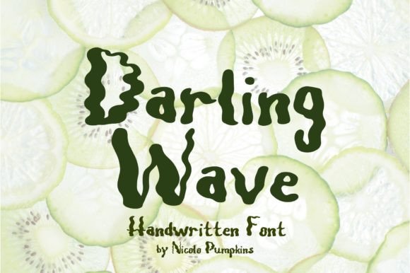 Darling Wave: A Whimsical Script Font for Editorial Design