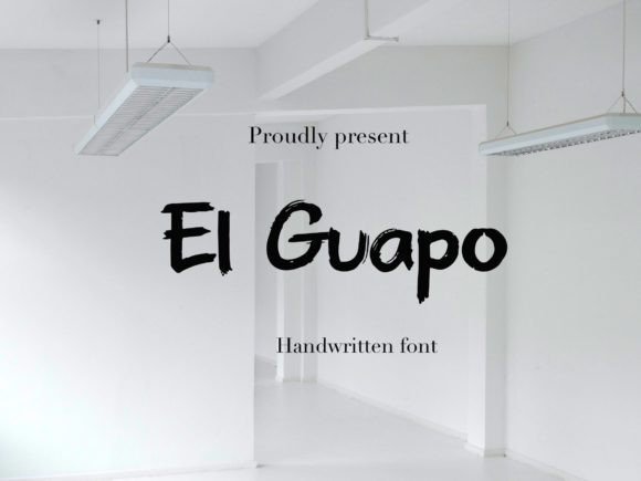 El Guapo: A Script Handwritten Typeface for Modern Web Design