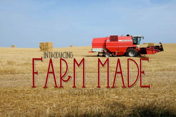 Farm Made: A Handwritten Typeface for Authentic Brand Identity