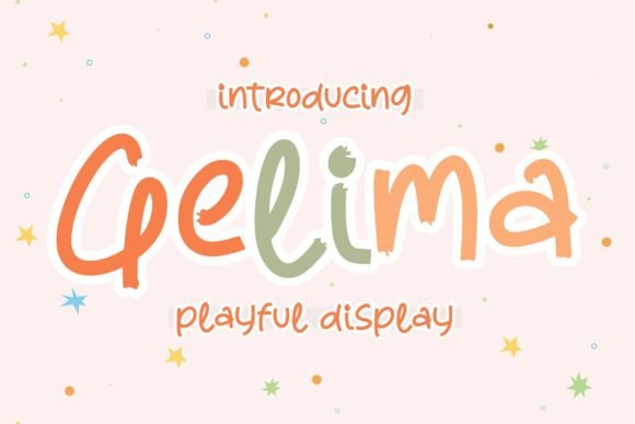 Gelima: The Playful Handwritten Font for Creative Branding