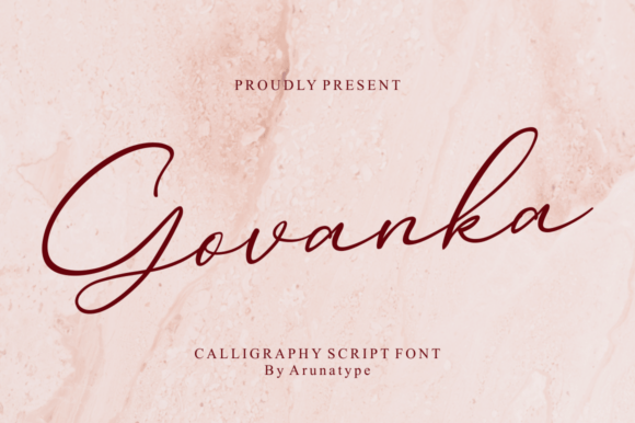 Govanka: Elevating Editorial Design with Classic Handwritten Typography