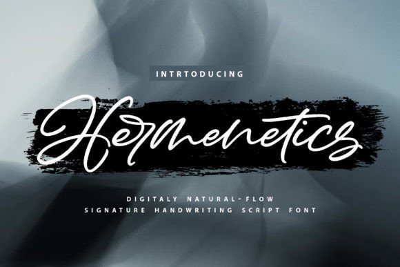 Hermenetics: A Handwritten Font for Polished Web Design