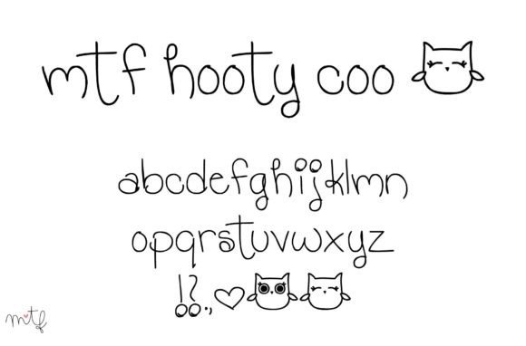 Hooty Coo: A Script Handwritten Font for Modern Web Design