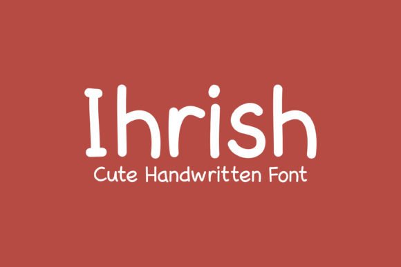 Ihrish Font: A Handwritten Touch for Your Brand