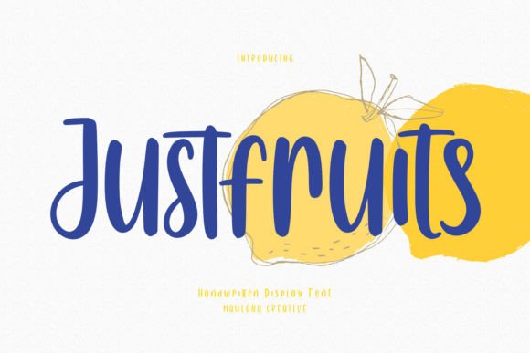 Justfruits: The Handwritten Typeface That Brings Warmth to Your Brand Identity