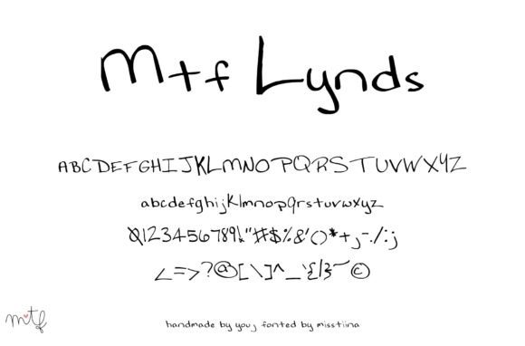 Lynds: The Handwritten Font for Authentic Small Business Branding
