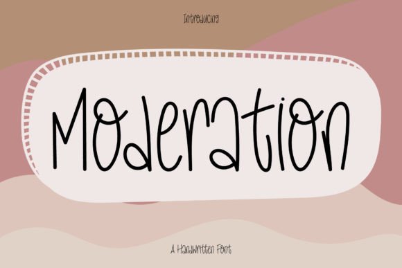 Moderation Typeface: Elevate Your Brand Identity