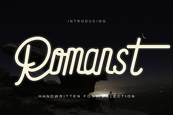 Romant Typeface: A Playful Script for Authentic Brand Identity