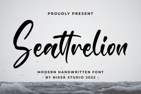 Seattrelion: A Handwritten Typeface for Editorial Elegance