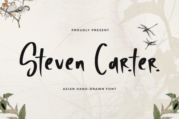 Steven Carter: The Handwritten Font for Polished Digital Brands