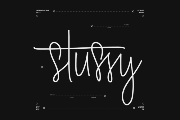 Stussy: The Handwritten Typeface That Elevates Craft Branding