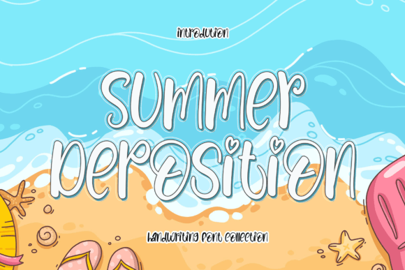 Summer Deposition: The Playful Handwritten Font for Authentic Branding