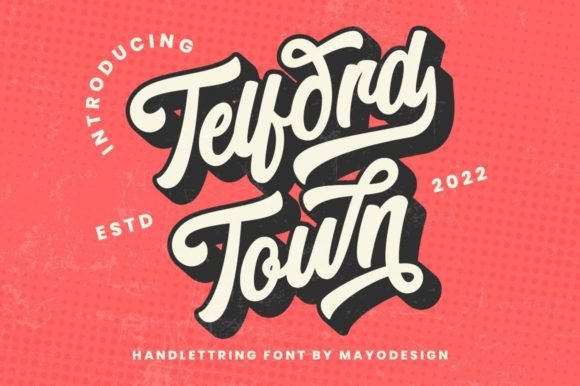 Telford Town: The Handwritten Typeface for Clearer Campaign Messaging