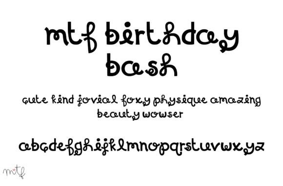 Upgrade Your Brand Identity With the Birthday Bash Duo Typeface