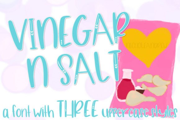 Vinegar N Salt: The Handwritten Script Font for Rustic Branding