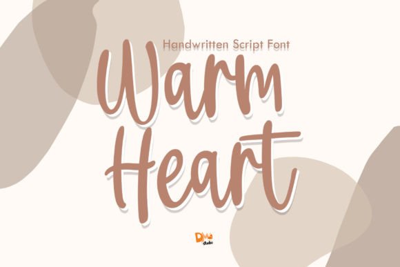 Warm Heart: A Handwritten Font for Modern Web Design